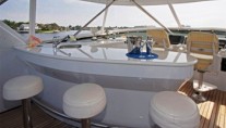 Sheer Bliss  Flybridge Bar